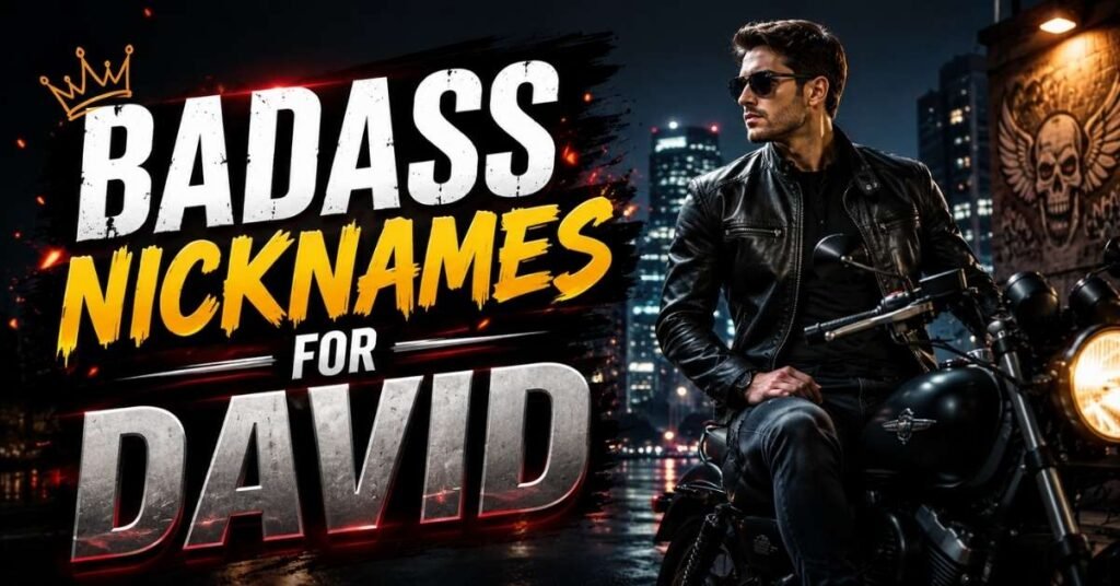Badass Nicknames for David