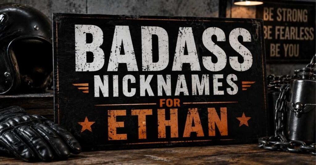 Badass Nicknames for Ethan