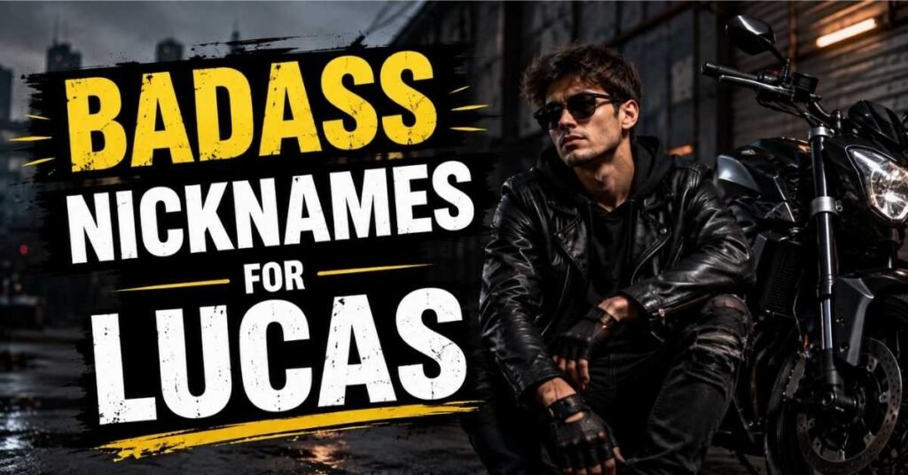 Badass Nicknames for Lucas