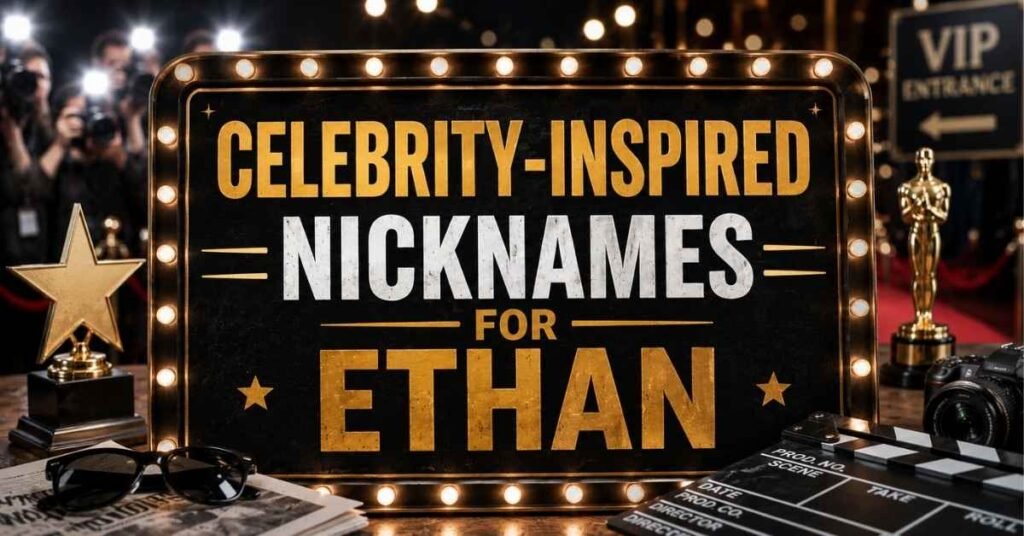 Celebrity-Inspired Nicknames for Ethan