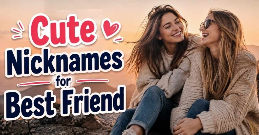 Cute Nicknames for Best Friend