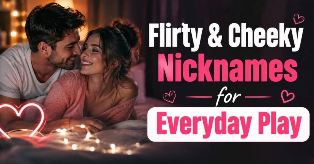 Flirty & Cheeky Nicknames for Everyday Play