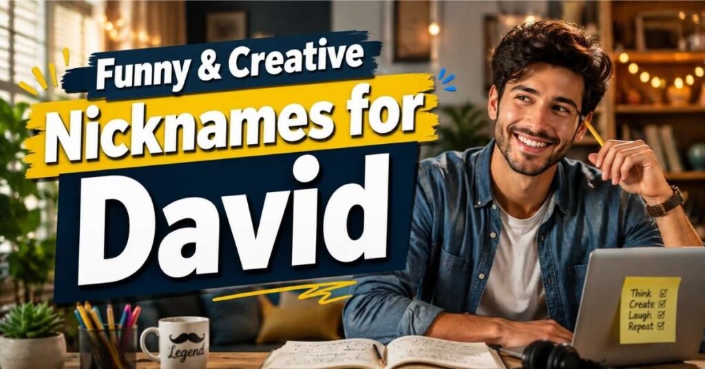 Funny & Creative Nicknames for David