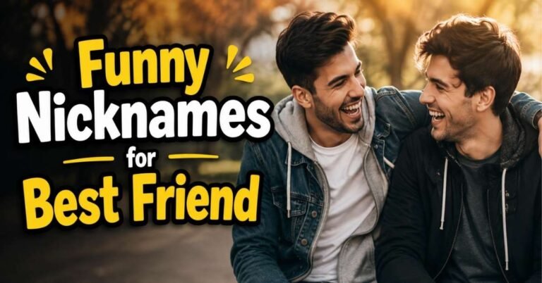 Funny Nicknames for Best Friend