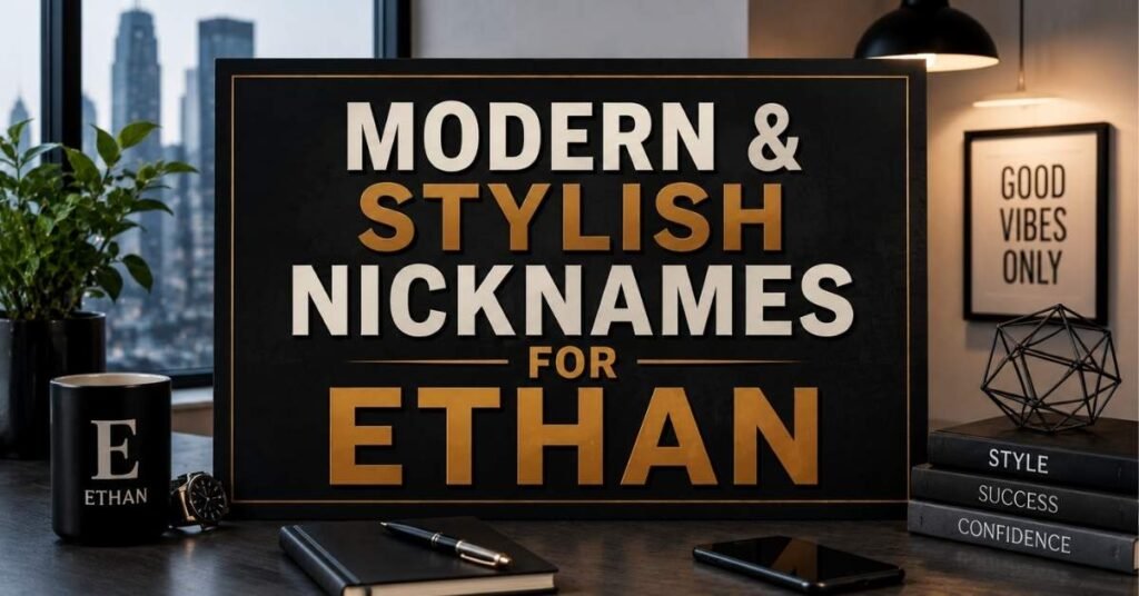 Modern & Stylish Nicknames for Ethan