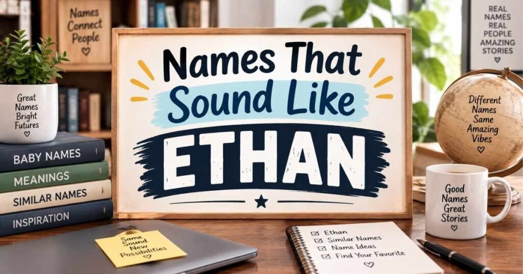 Names That Sound Like Ethan