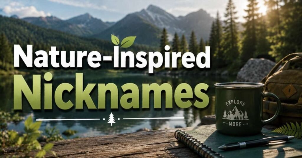 Nature-Inspired Nicknames