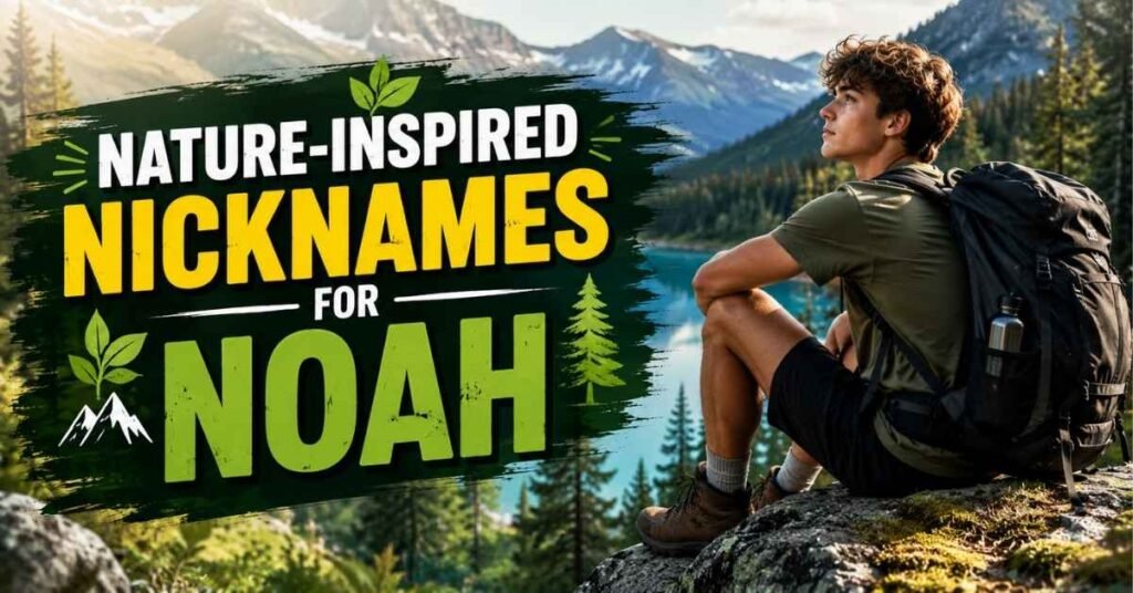 Nature-Inspired Nicknames for Noah