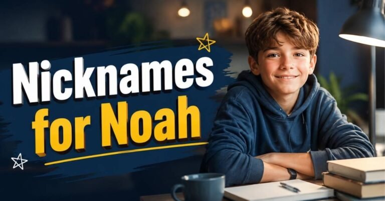 Nicknames for Noah