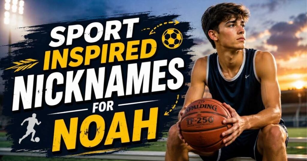 Sport Inspired Nicknames for Noah