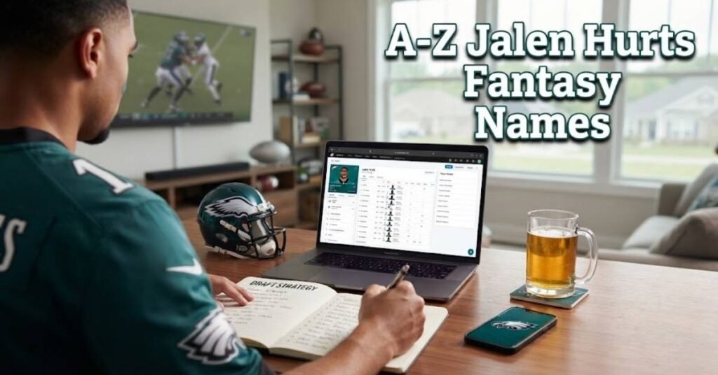 A-Z Jalen Hurts Fantasy Names