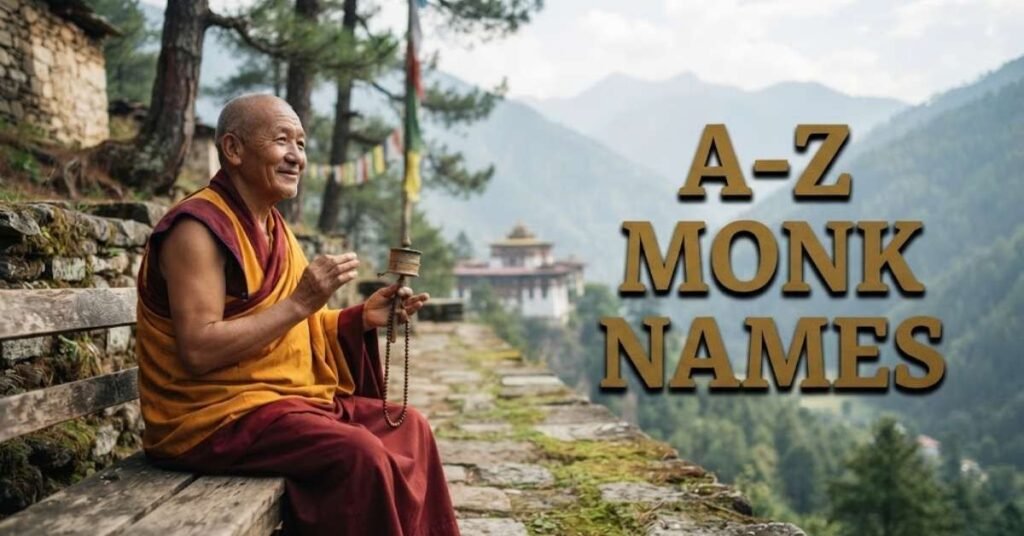 A-Z Monk Names