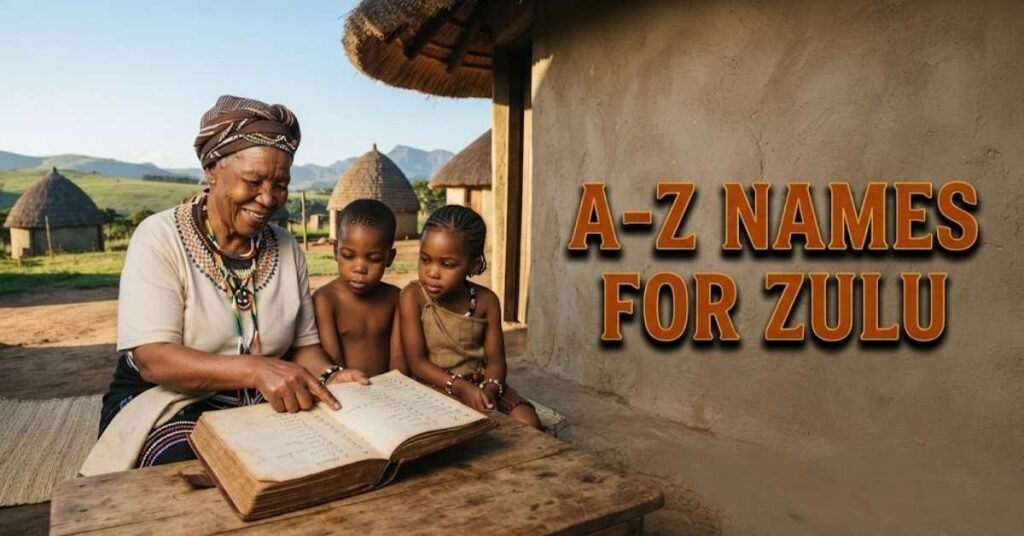 A-Z Names for Zulu