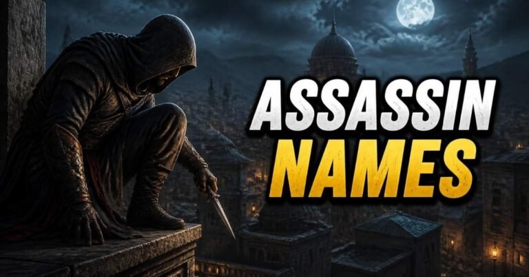 Assassin Names