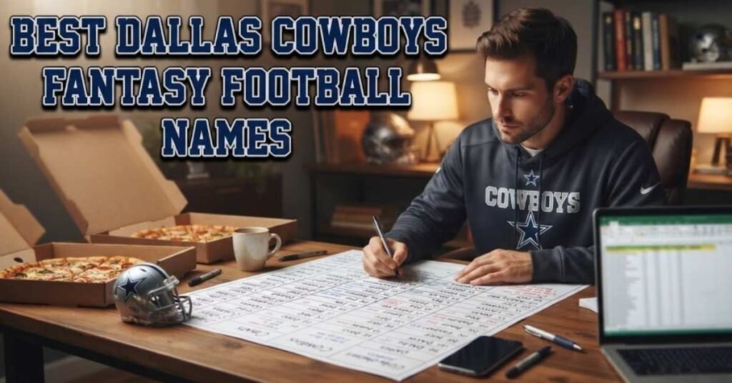 Best Dallas Cowboys Fantasy Football Names