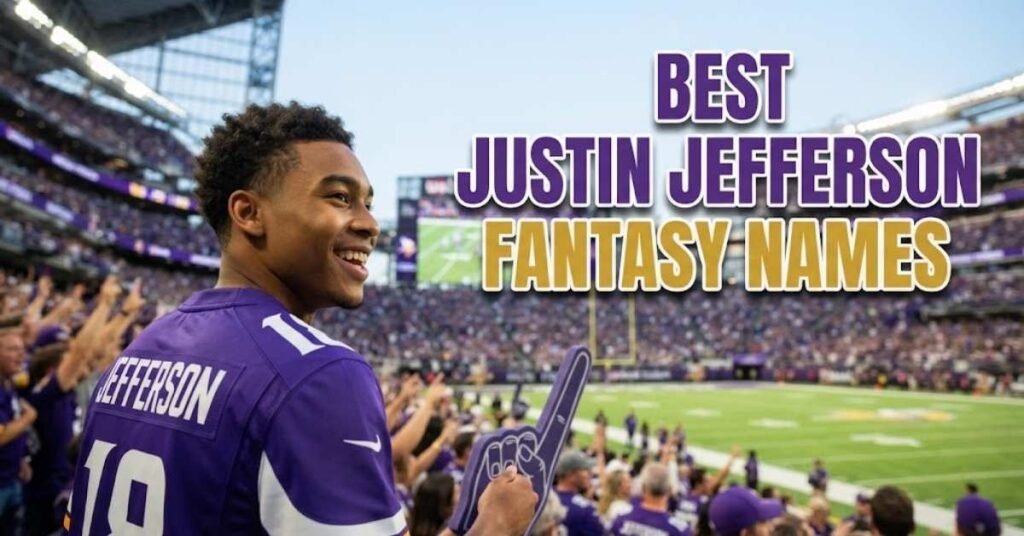 Best Justin Jefferson Fantasy Names