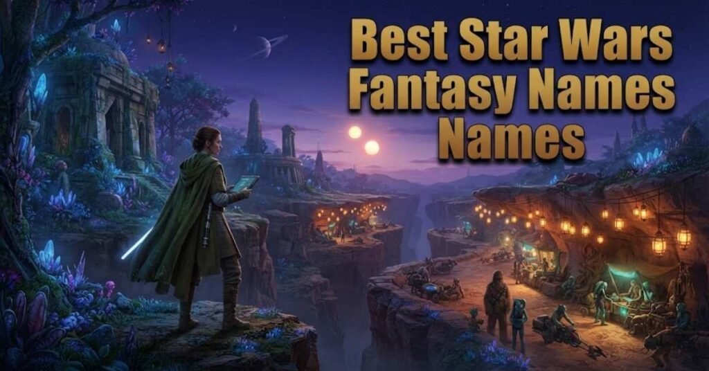 Best Star Wars Fantasy Names
