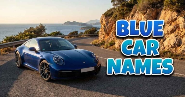 Blue Car Names