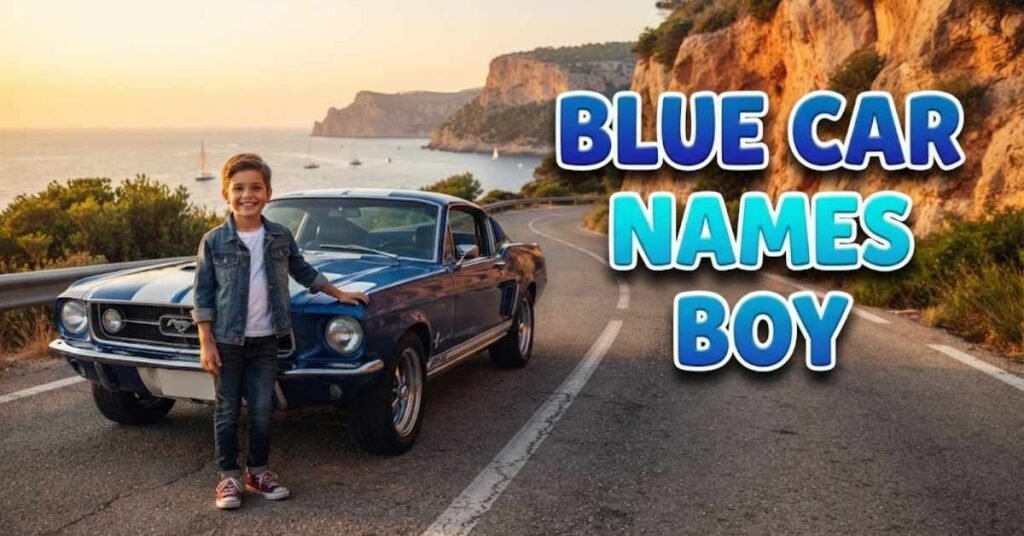 Blue Car Names Boy