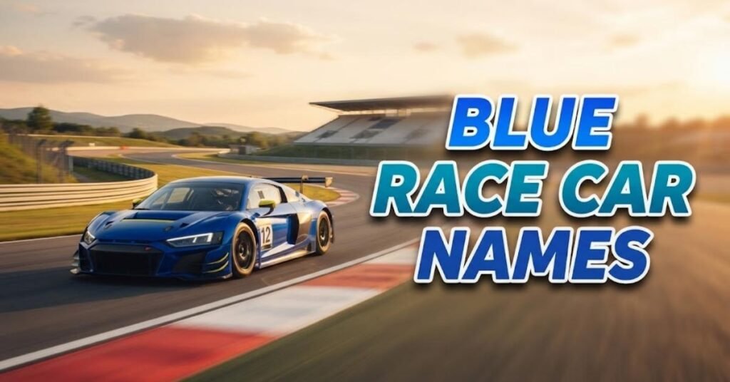 Blue Race Car Names