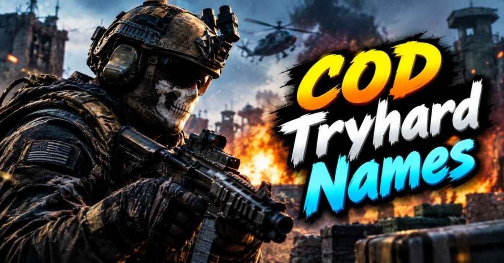 COD Tryhard Names