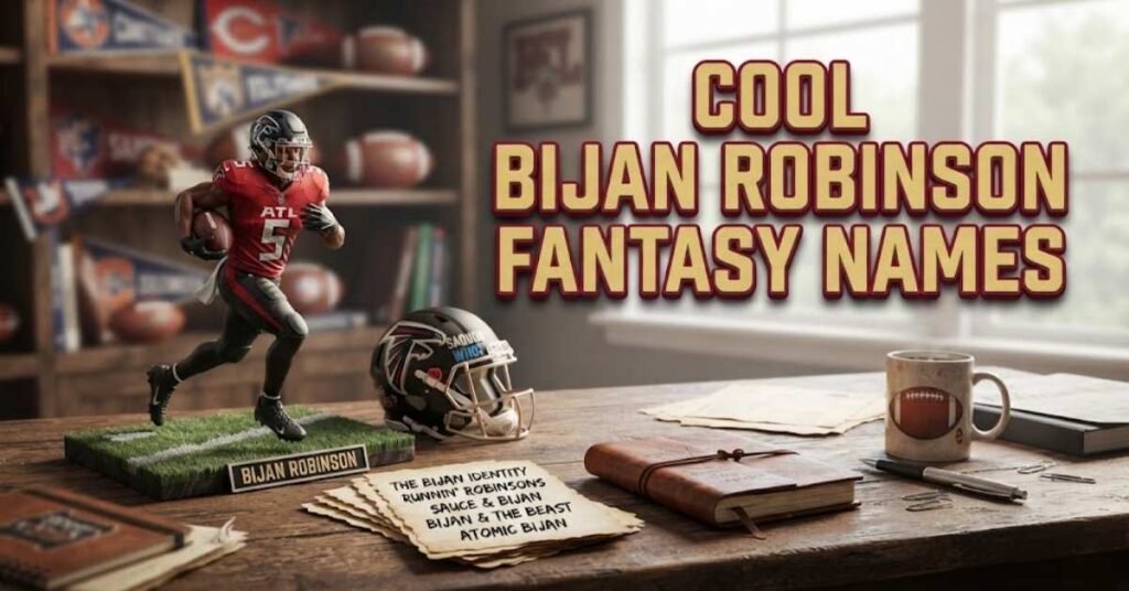 Cool Bijan Robinson Fantasy Names