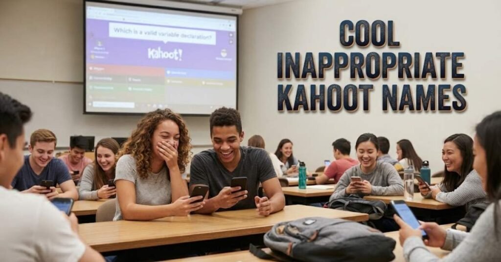 Cool Inappropriate Kahoot Names