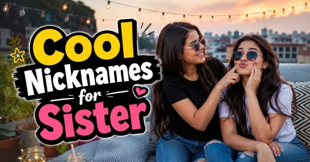 Cool Nicknames for Sister