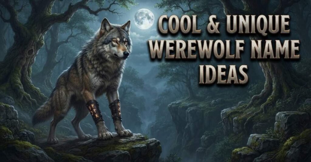 Cool & Unique Werewolf Name Ideas