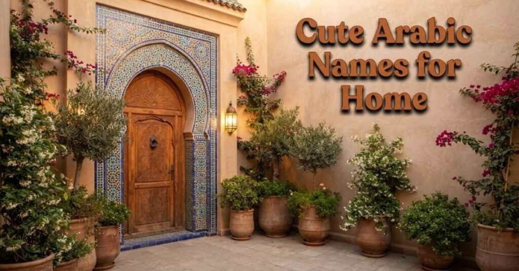 Cute Arabic Names for Home