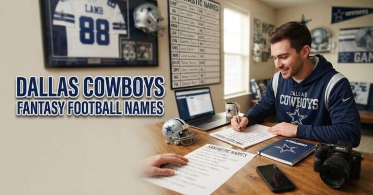 Dallas Cowboys Fantasy Football Names