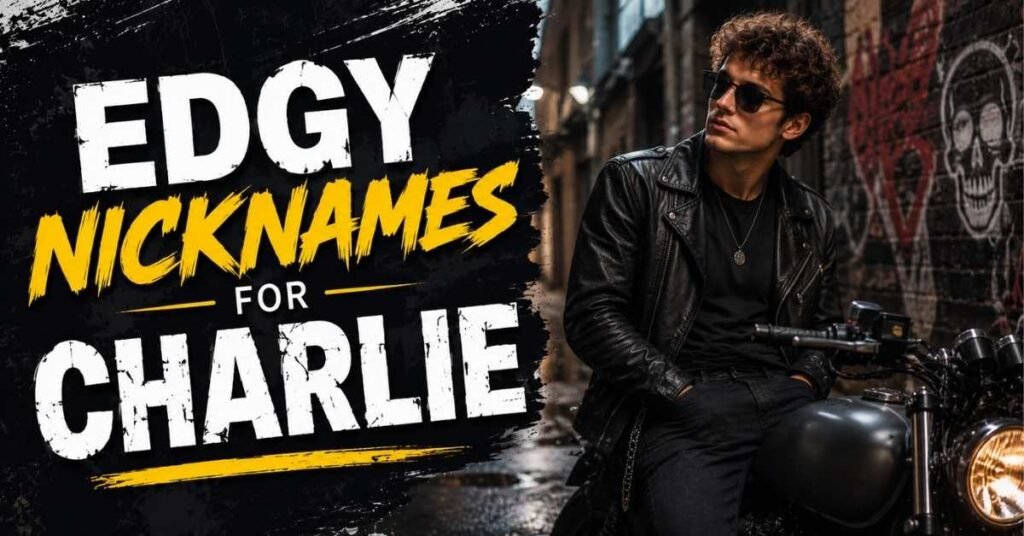 Edgy Nicknames for Charlie