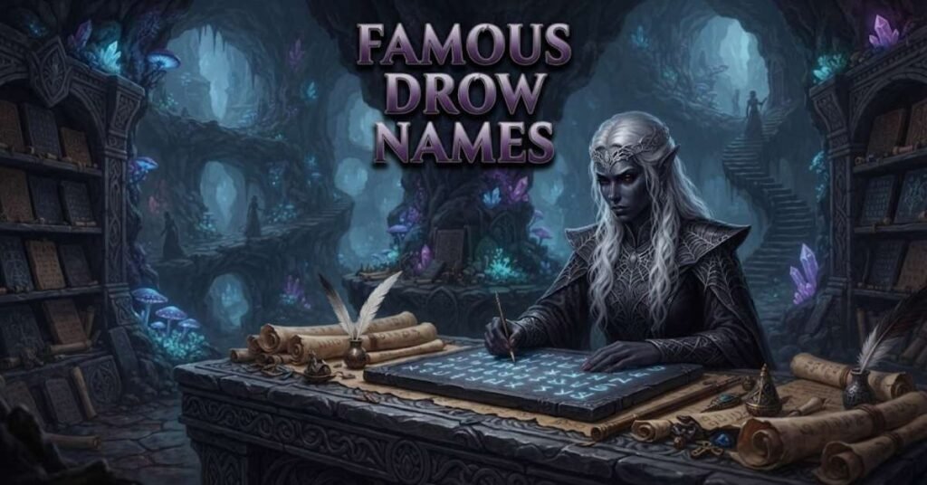 Famous Drow Names