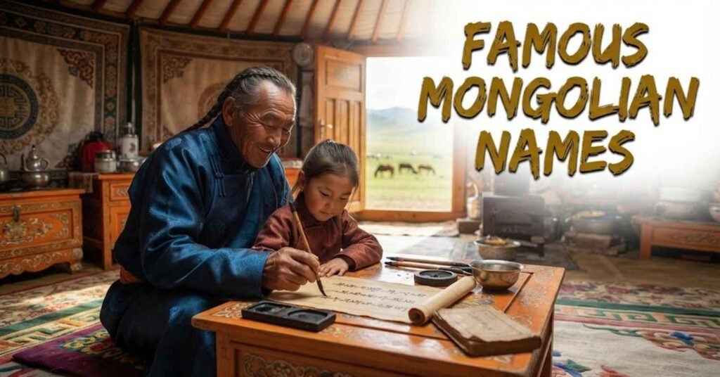 Famous Mongolian Names