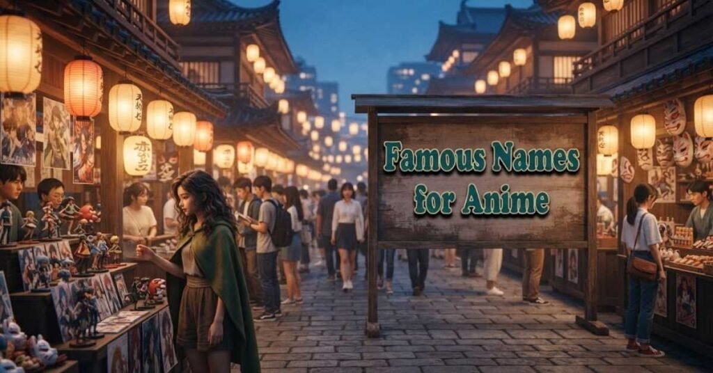 Famous Names for Anime