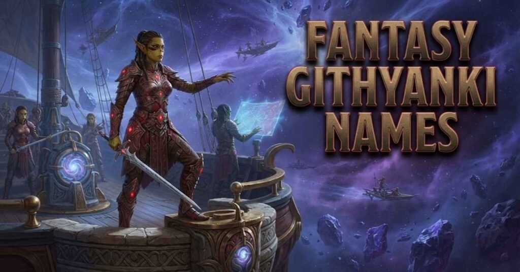 Fantasy Githyanki Names