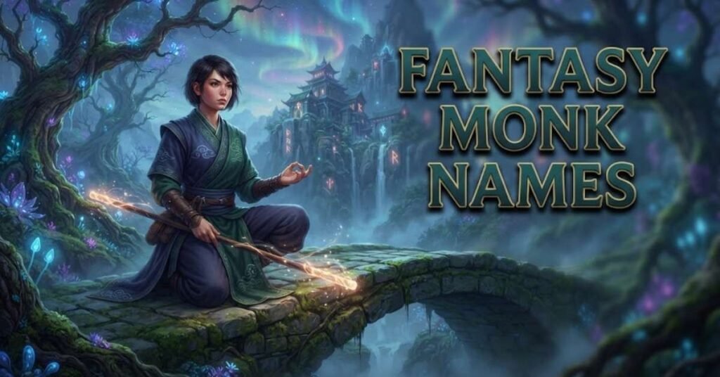 Fantasy Monk Names