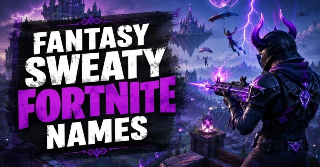 Fantasy Sweaty Fortnite Names