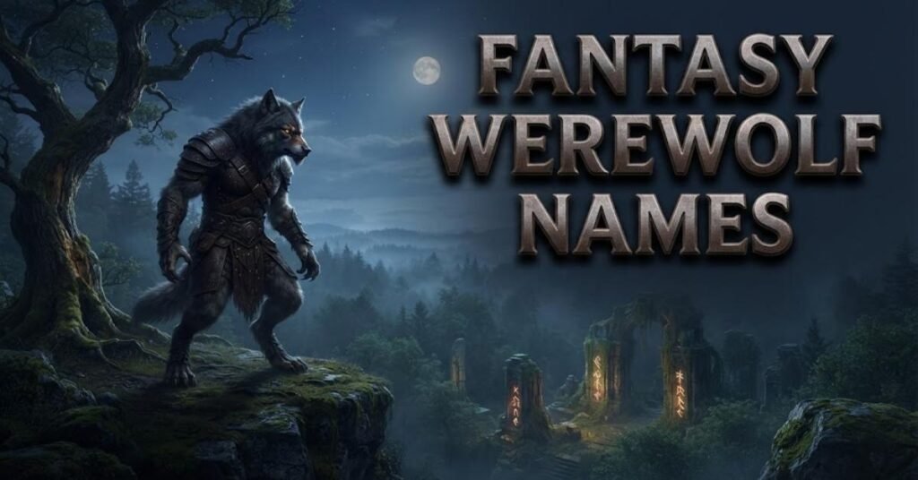 Fantasy Werewolf Names