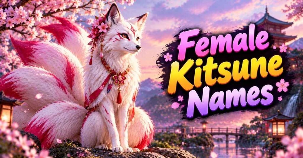 Female Kitsune Names