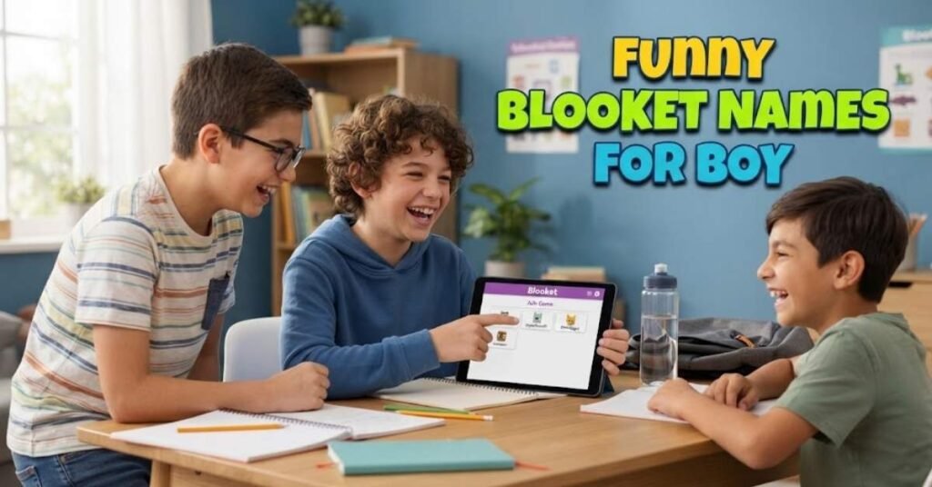 Funny Blooket Names For Boy