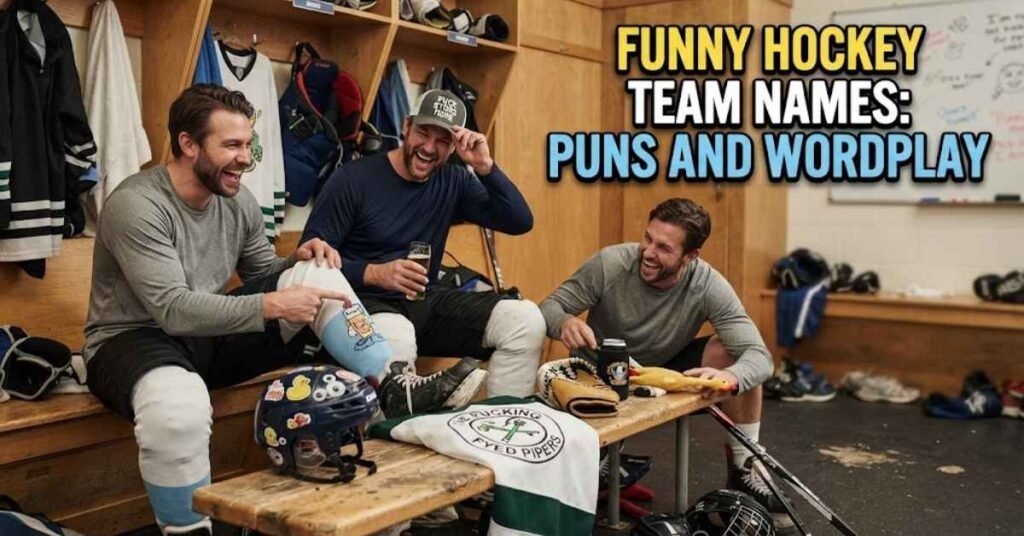 Funny Hockey Team Names Puns and Wordplay