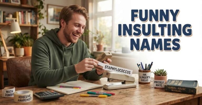 Funny Insulting Names