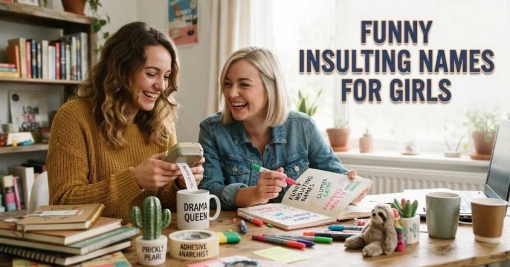 Funny Insulting Names for Girls