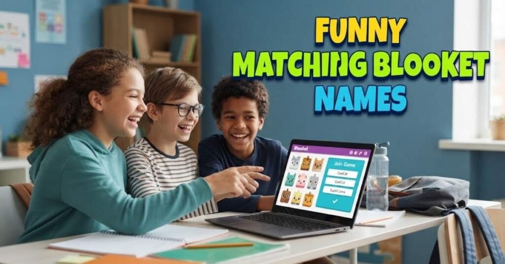 Funny Matching Blooket Names