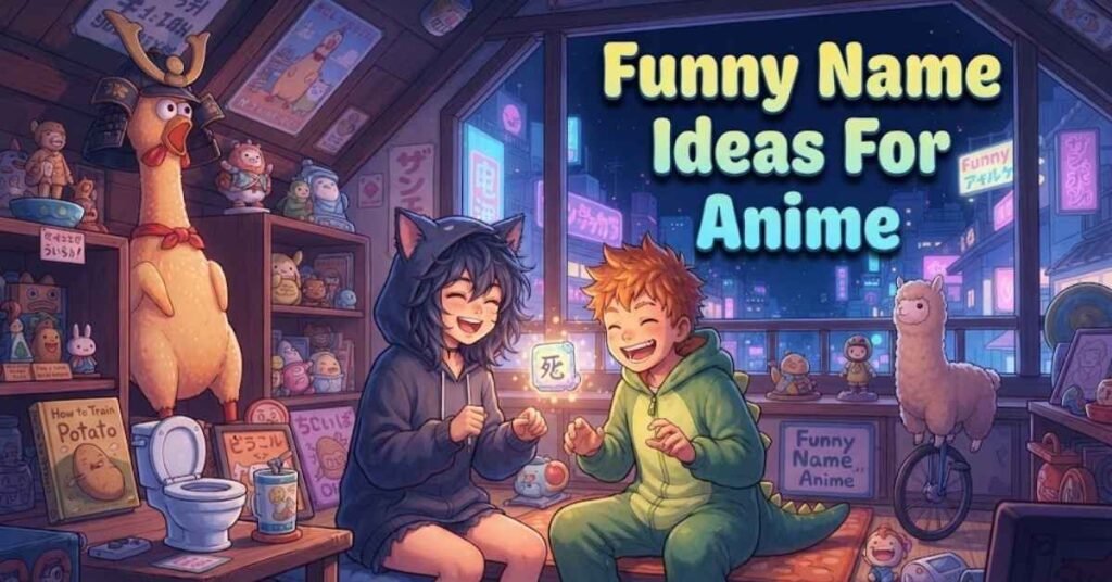 Funny Name Ideas For Anime