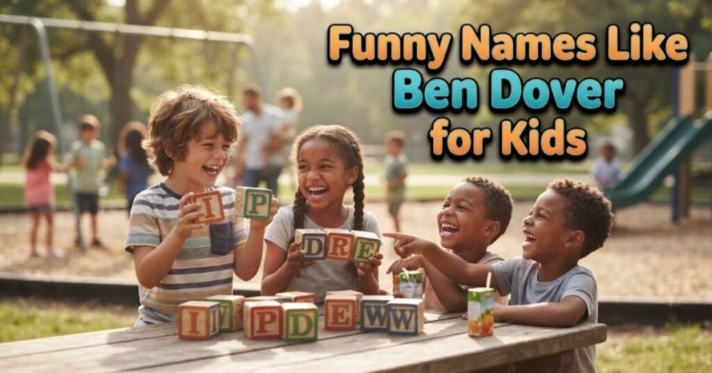 Funny Names Like Ben Dover for Kids