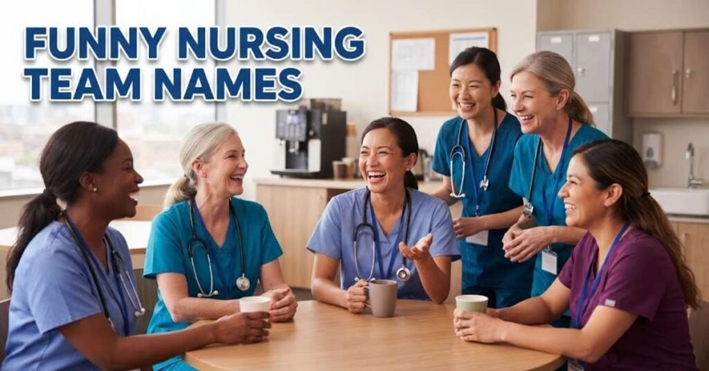 Funny Nursing Team Names