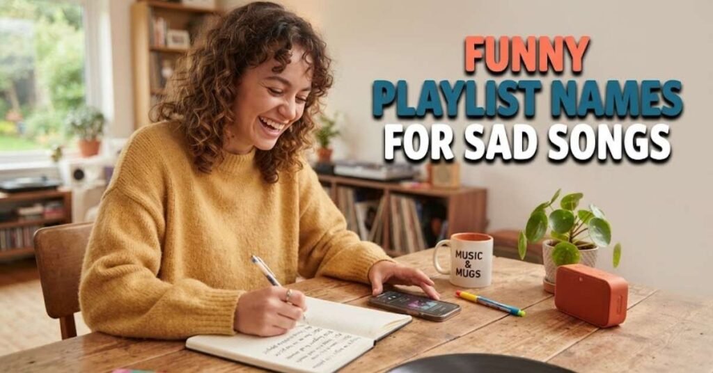 Funny Playlist Names for Sad Songs