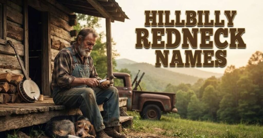 Hillbilly Redneck Names